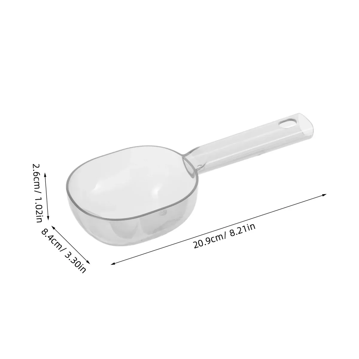 Multi-Function Long Handle Plastic Rice Spoon - Ergonomic, Anti-Stick Kitchen Scoop for Flour, Grains, Measuring Powder, Coffee, Rice - Essential Kitchen Tool showcase 6