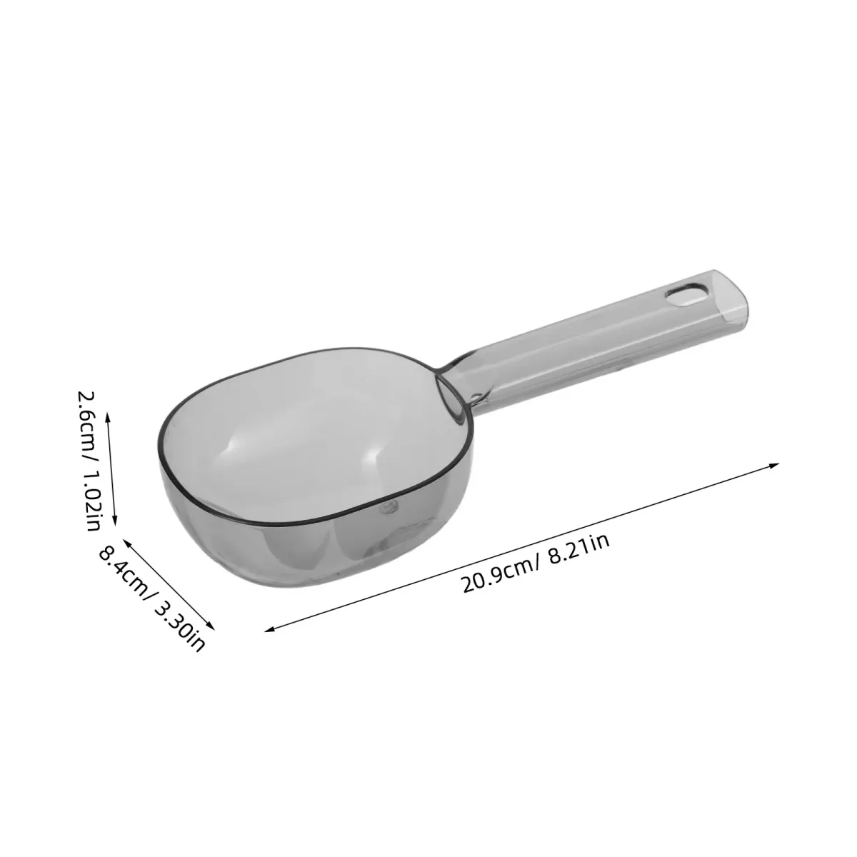 Multi-Function Long Handle Rice Spoon - Non-Stick Plastic Scoop for Flour, Grains, Measuring & Serving - Durable Kitchen Utensil for Cooking & Baking showcase 2