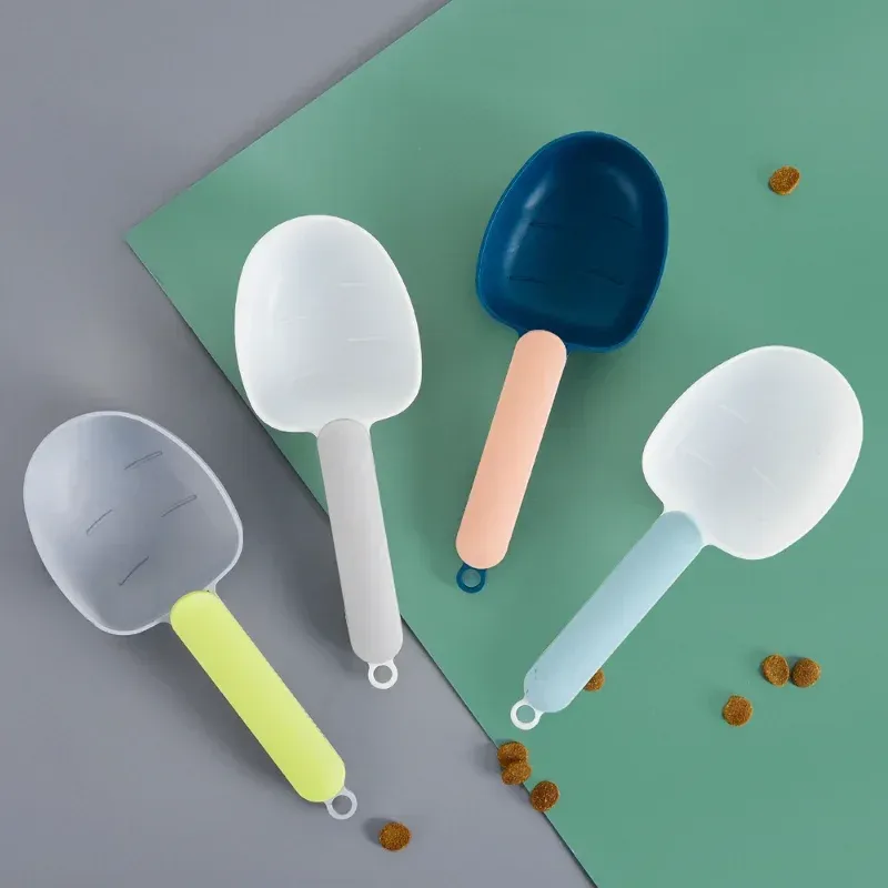 Multifunctional Rice Spoon with Clip - Durable Plastic Kitchen Utensil for Grains, Long Handle, Practical Design for Easy Serving thumbnail 2