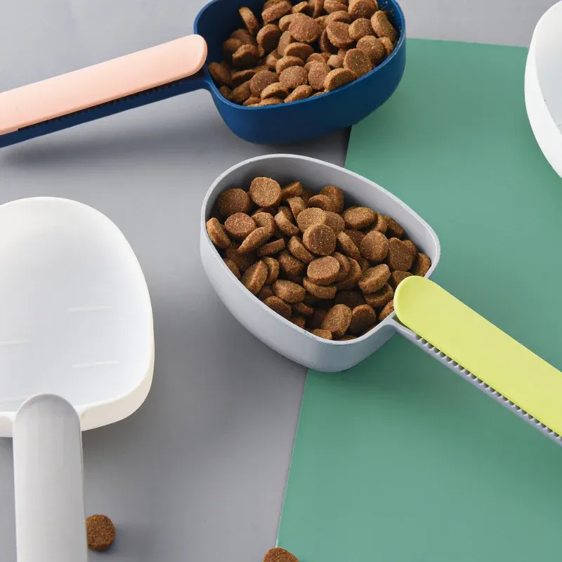 Multifunctional Rice Spoon with Clip - Durable Plastic Kitchen Utensil for Grains, Long Handle, Practical Design for Easy Serving showcase 2