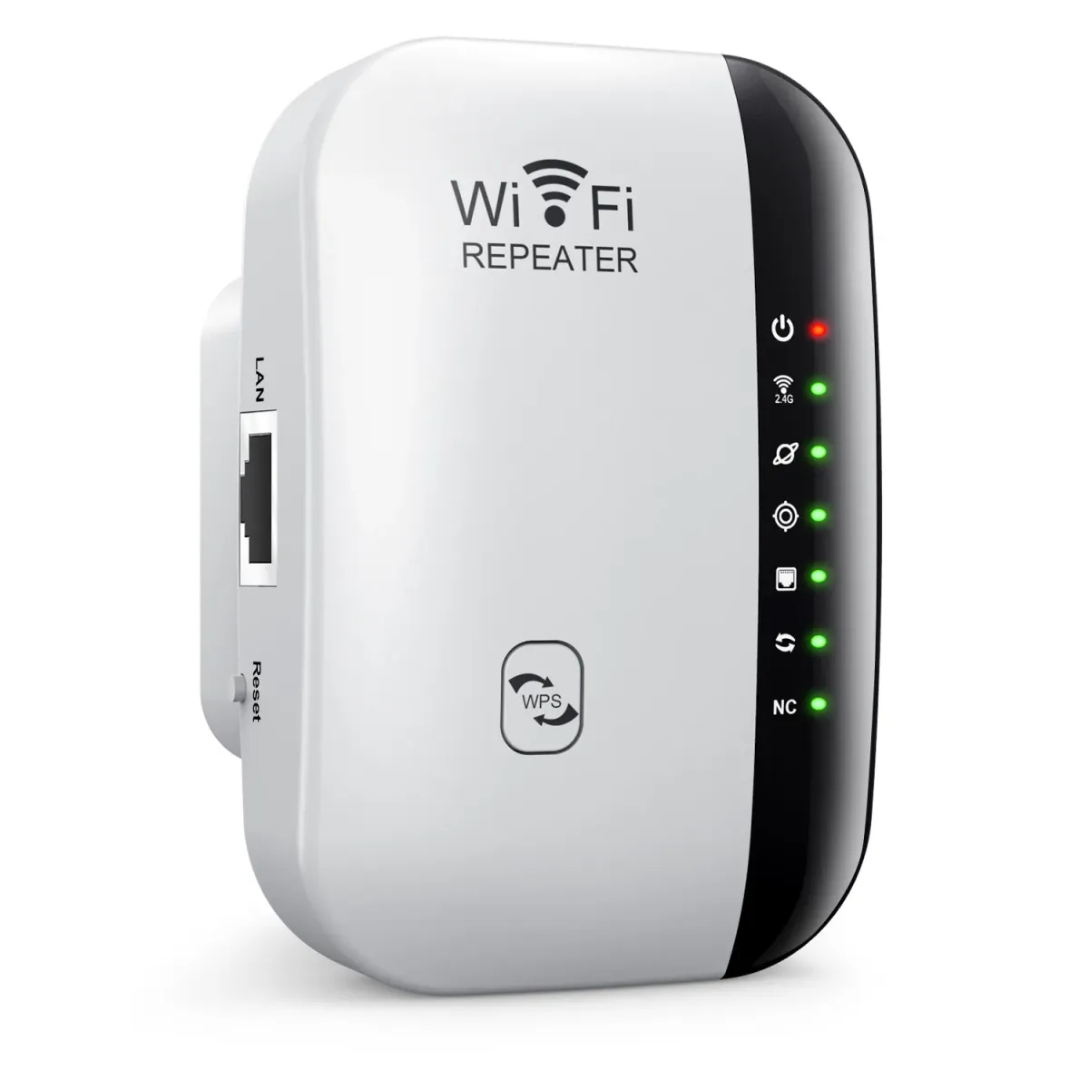 300Mbps WiFi Repeater Extender Booster with WPS, Long Range Wireless Network Amplifier for Home & Office, Supports 2.4GHz, Multiple Modes (Repeater, AP, LAN), Universal Compatibility showcase 9