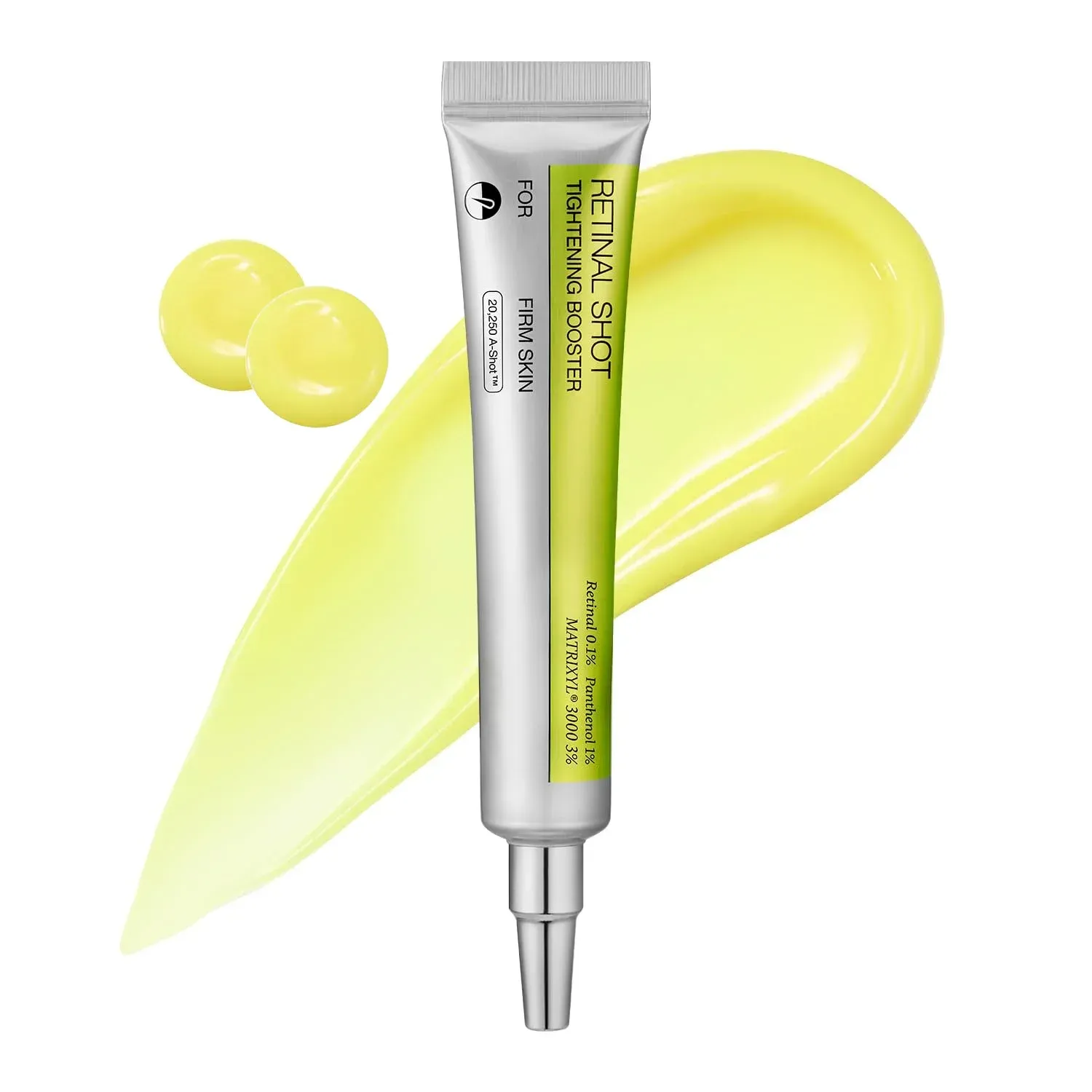 Korean Retinol Vitamin C Face & Eye Cream Booster Serum for Dark Circles, Firming, Hydrating, Tightening, and Lightening Skin thumbnail 1