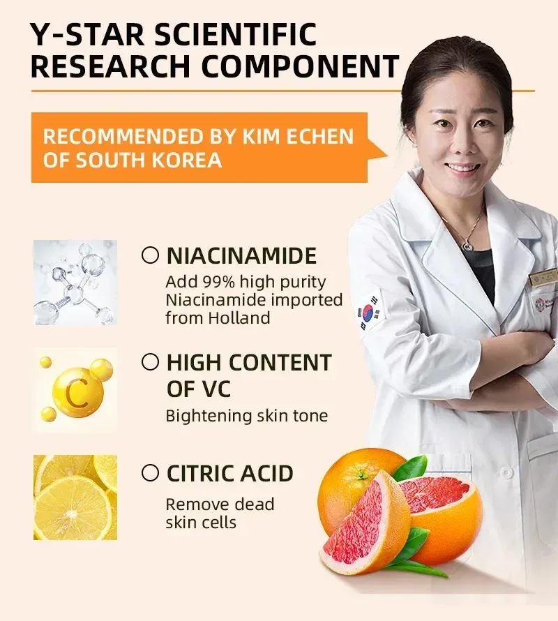 Gentle Orange Exfoliating Gel for Face - 50g Korean Skin Care Brightening & Hydrating Scrub for Dead Skin Removal, Moisturizing & Repair showcase 8