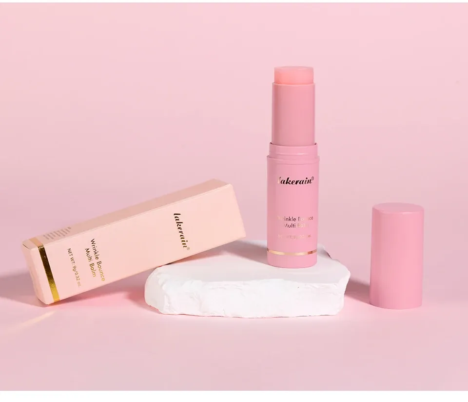 Lakerain Collagen Multi Balm Stick for Face & Neck | Wrinkle Bounce Moisturizing Cream with Hyaluronic Acid for Dry Skin | Korean Beauty Anti-Aging Stick showcase 10