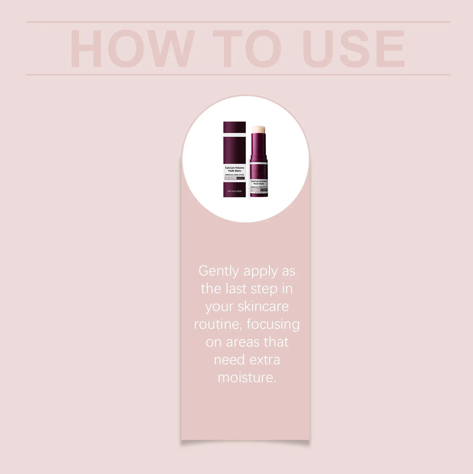 Collagen Volume Multi Balm Stick for Face & Eyes - Hydrating Anti-Aging Formula to Fade Fine Lines, Firm Skin, Brighten Complexion, and Nourish Dryness with Avocado Oil & Vitamin C thumbnail 6