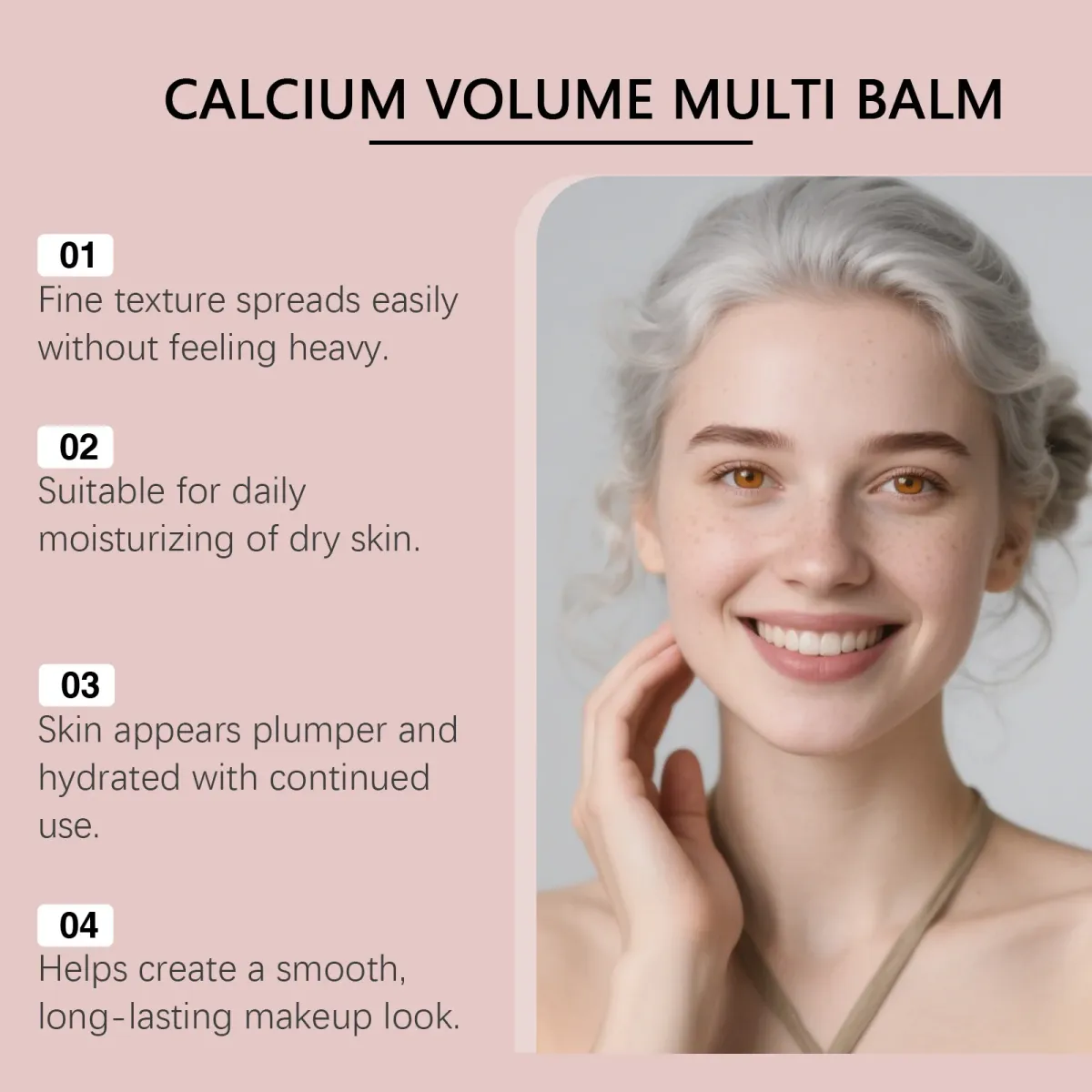 Collagen Volume Multi Balm Stick for Face & Eyes - Hydrating Anti-Aging Formula to Fade Fine Lines, Firm Skin, Brighten Complexion, and Nourish Dryness with Avocado Oil & Vitamin C showcase 5