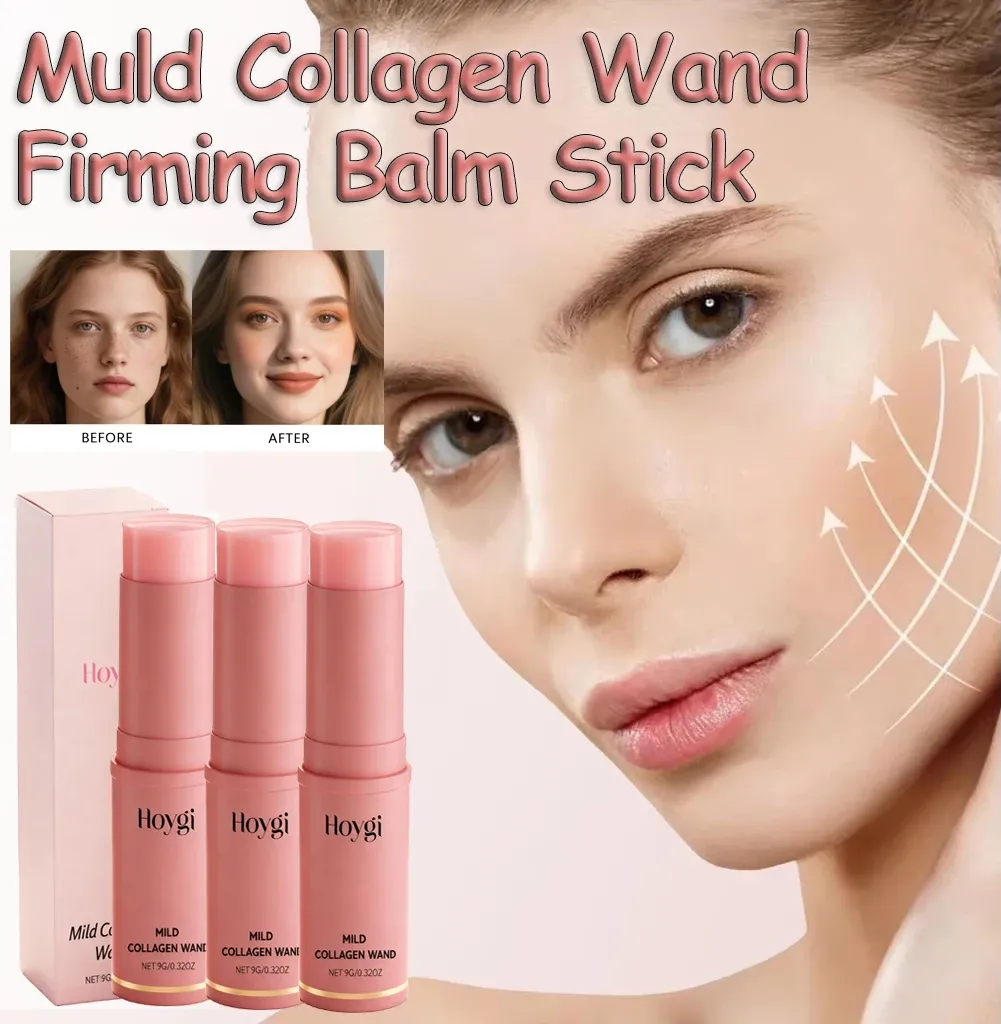 Collagen Wrinkle Bounce Multi Balm Stick for Face & Neck - Deep Hydrating Korean Skincare with Silky Texture, Enhances Makeup Longevity, 9g thumbnail 1
