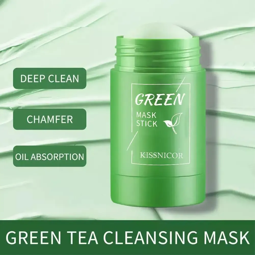 Green Tea Clean Mask Stick for Acne & Blackhead Removal - Deep Pore Cleansing, Purifying Matcha Clay Mud Mask for Oily & Combination Skin showcase 10