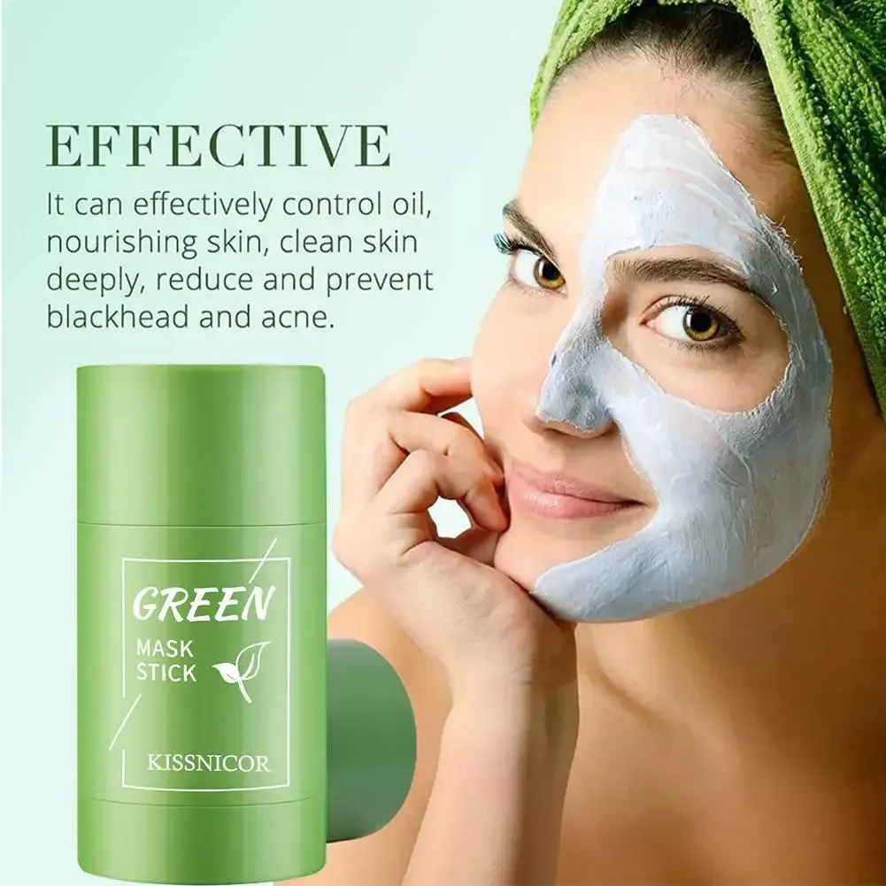 Green Tea Clean Mask Stick for Acne & Blackhead Removal - Deep Pore Cleansing, Purifying Matcha Clay Mud Mask for Oily & Combination Skin showcase 7