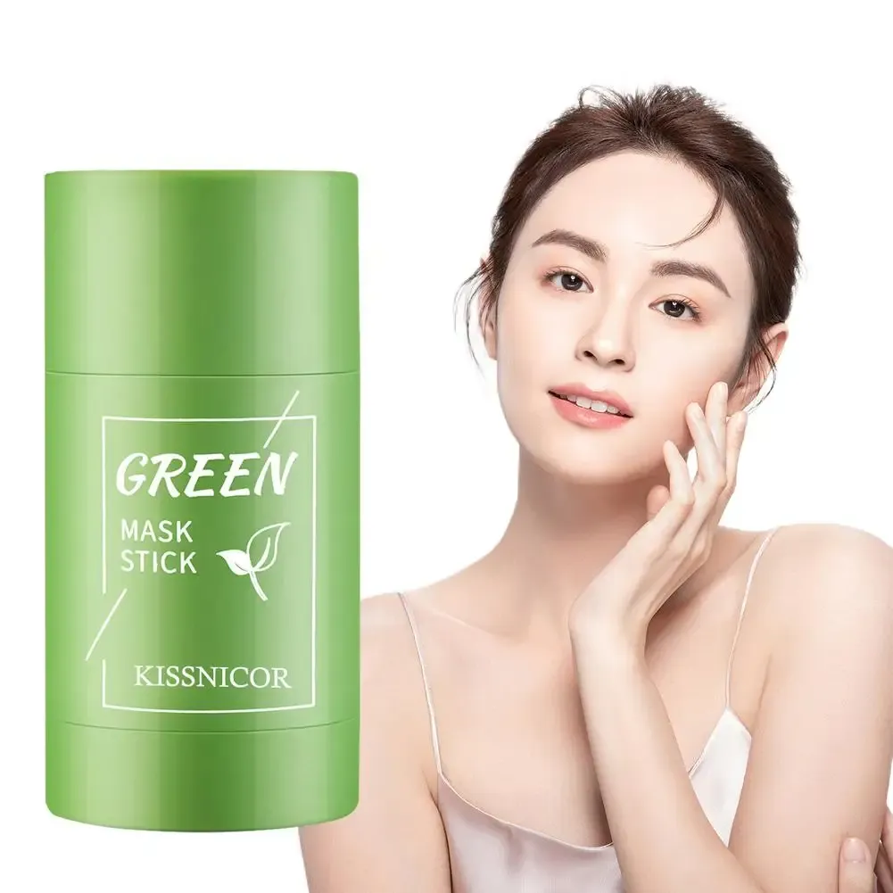 Green Tea Clean Mask Stick for Acne & Blackhead Removal - Deep Pore Cleansing, Purifying Matcha Clay Mud Mask for Oily & Combination Skin showcase 5