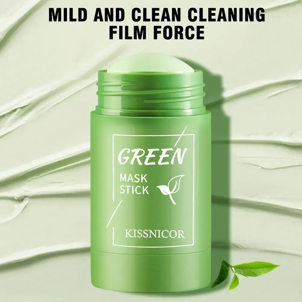 Green Tea Clean Mask Stick for Acne & Blackhead Removal - Deep Pore Cleansing, Purifying Matcha Clay Mud Mask for Oily & Combination Skin showcase 11