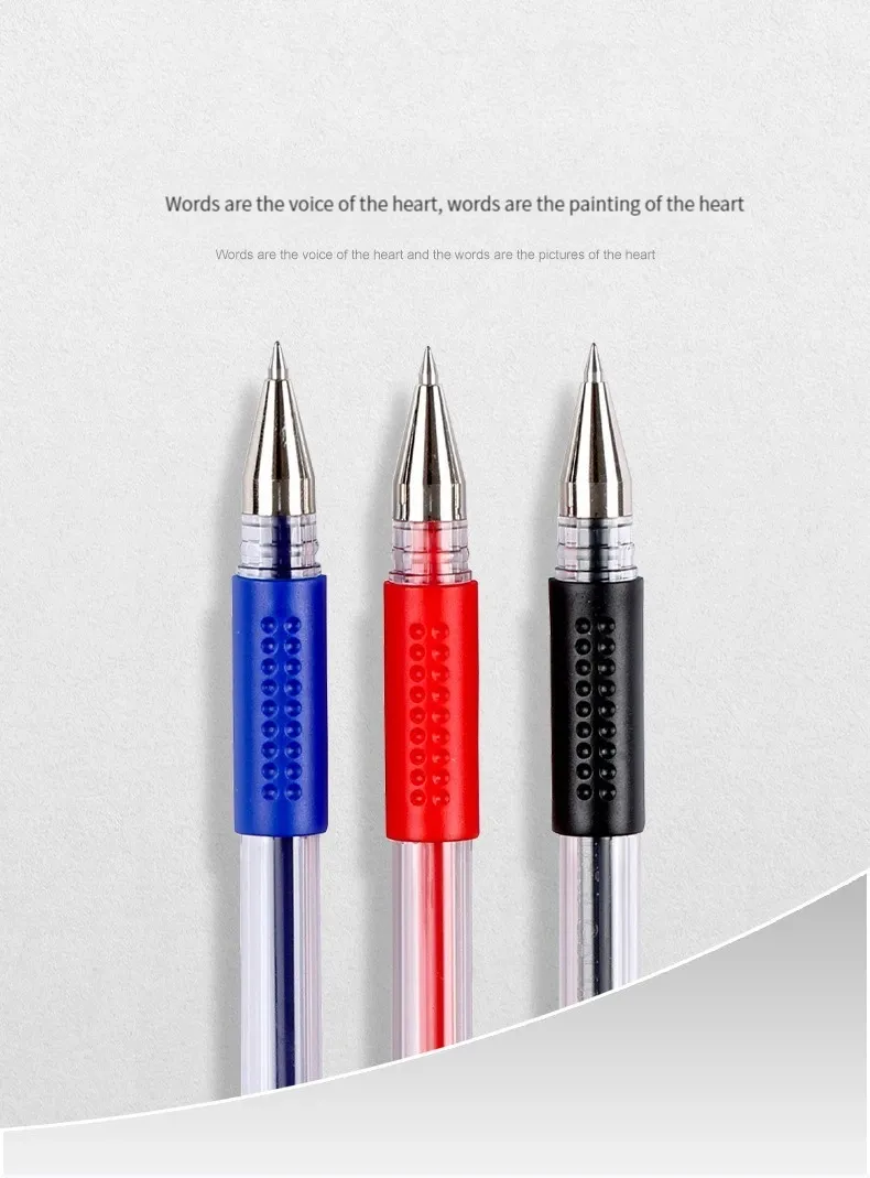 7/35 Pcs Gel Pen Set for School & Office: Smooth Writing Black, Blue, Red Ink Ballpoint Pens, Kawaii Stationery Supplies for Students & Professionals showcase 1