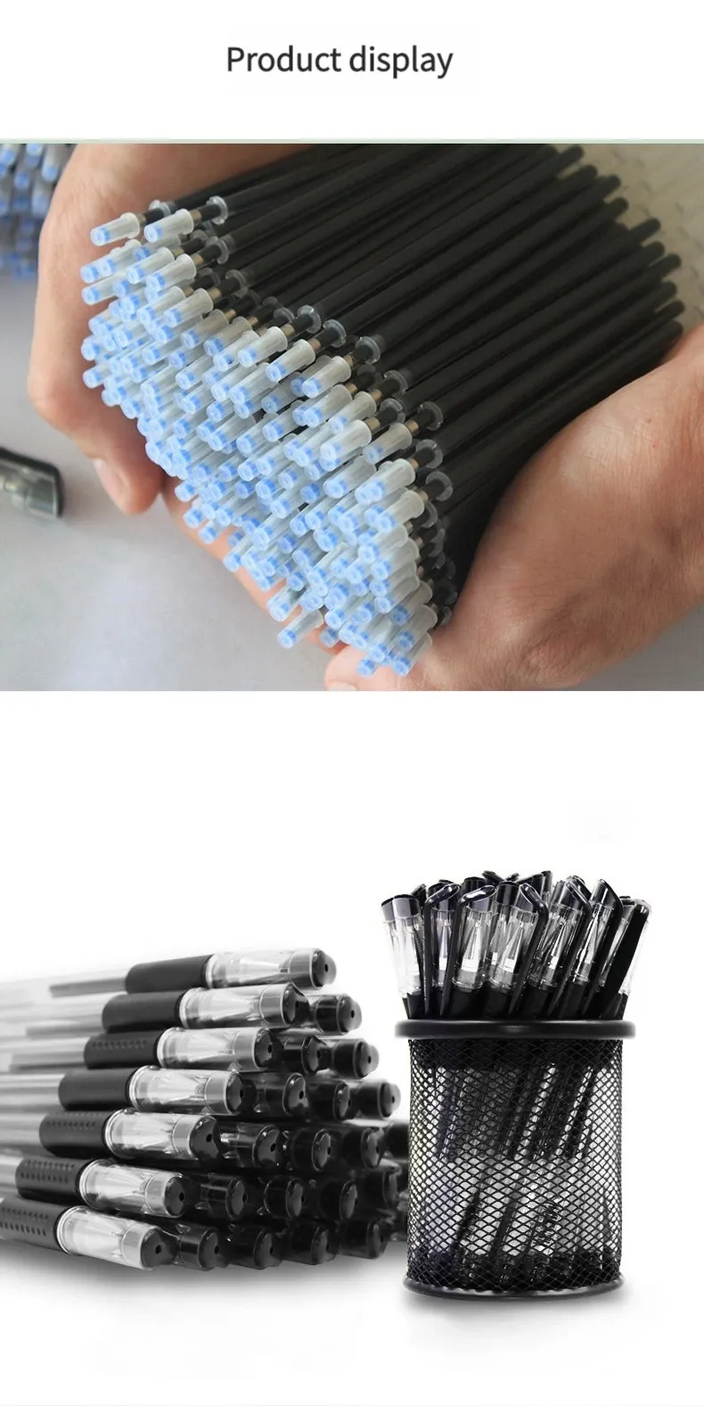 7/35 Pcs Gel Pen Set for School & Office: Smooth Writing Black, Blue, Red Ink Ballpoint Pens, Kawaii Stationery Supplies for Students & Professionals showcase 11