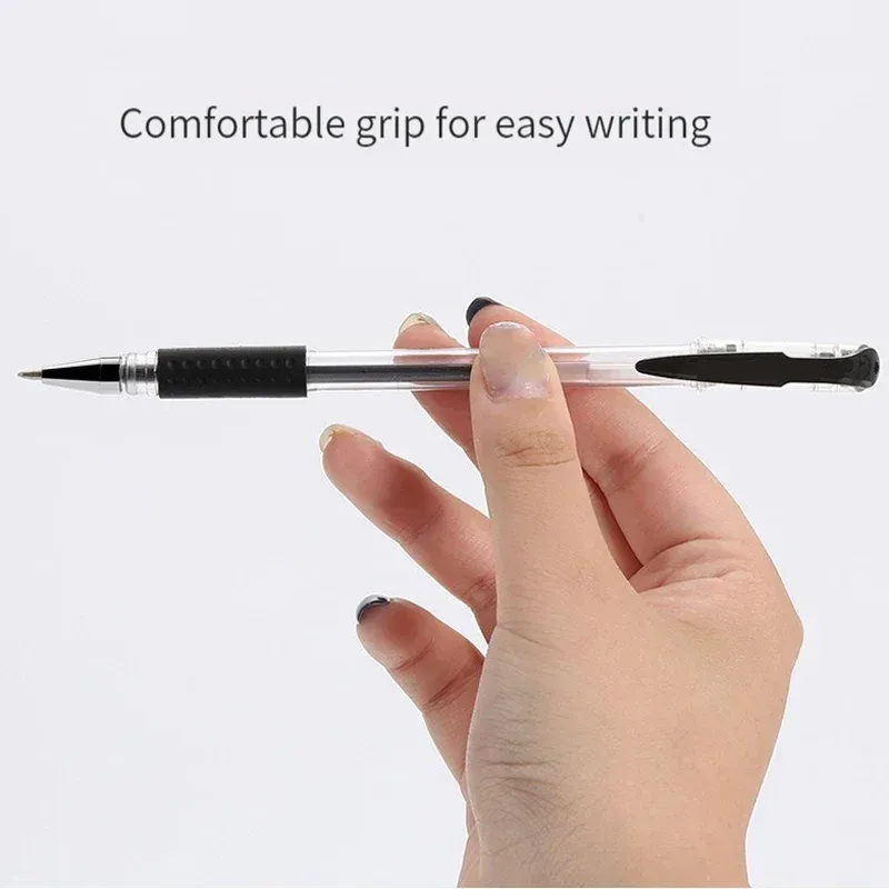 35/25 Pcs Gel Pen Set with Black, Blue, Red Ink, 0.5mm Ballpoint Tip, Kawaii Writing Tools for School and Office Stationery Supplies thumbnail 5