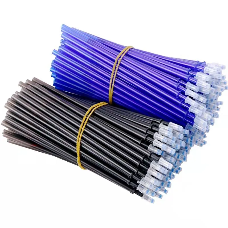 0.5mm Erasable Gel Pen Refill Rods Set - Smooth Writing Blue/Black Ink, Washable Handle Stationery for School & Office showcase 2