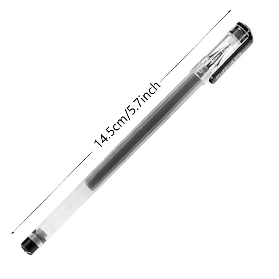 3pcs Mix Diamond Tip Gel Pen Set, 0.38mm Fine Point, Large Capacity Black, Blue, Red Ink for Exam Signing, School & Office Writing Supplies showcase 2