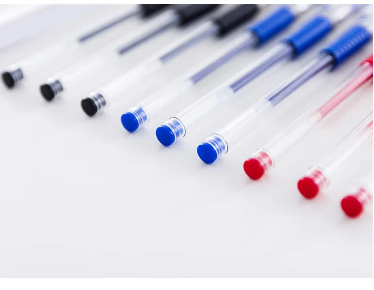 0.5mm Bullet Tip Gel Pen Set - Black, Blue, Red Ink Refills - Smooth Writing School & Office Stationery Supplies showcase 9