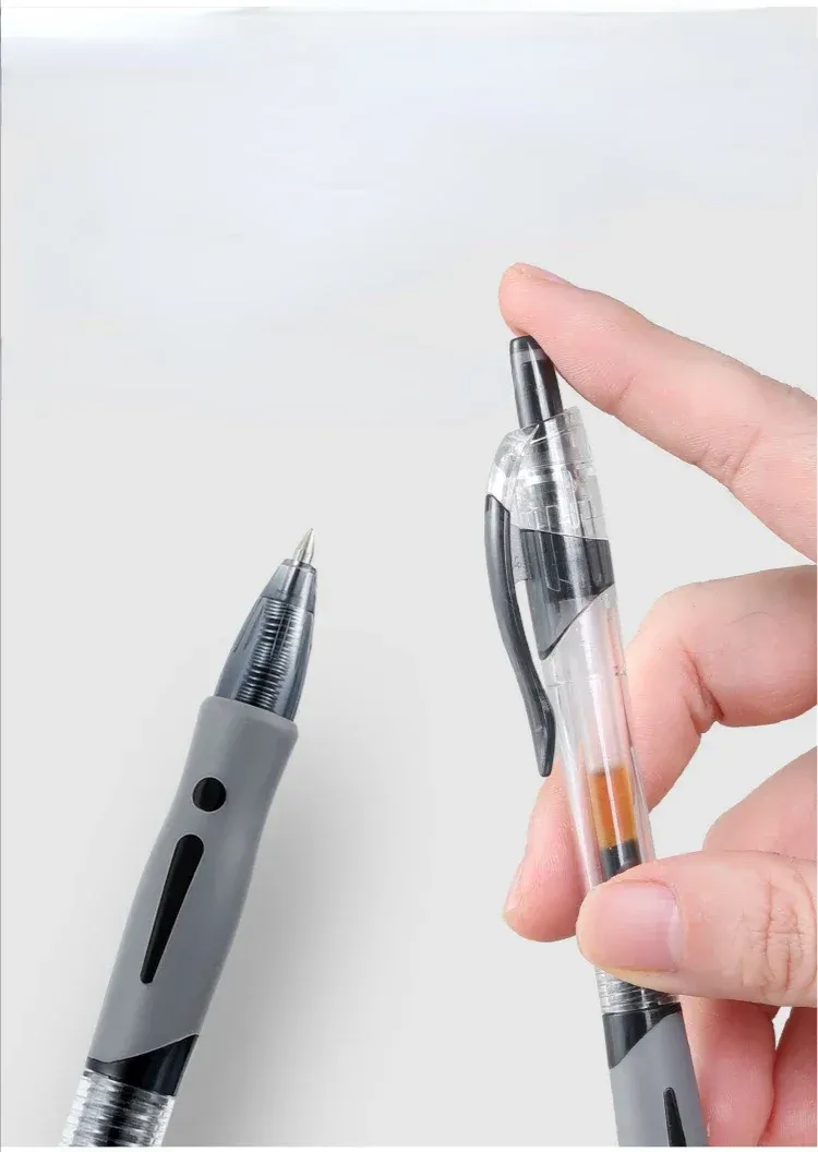 13/30pcs Retractable Gel Pens Set - Black, Red, Blue Ink Ballpoint Pens with Refills for Smooth Writing, Ideal for Office, School Supplies, and Stationery Needs showcase 3