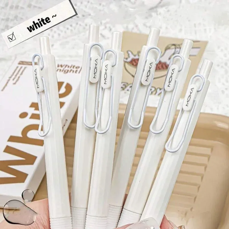 Creative Quick-Drying Black Ink Signature Pen Set - Ideal for Students & Office Use, Smooth Writing Neutral Pen Stationery thumbnail 3