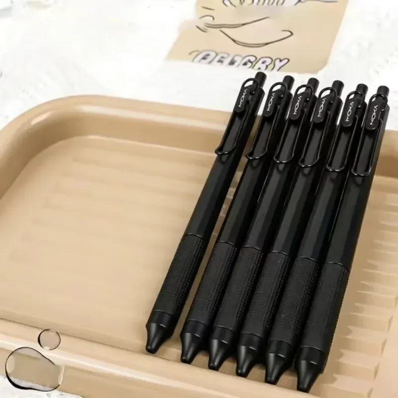 Creative Quick-Drying Black Ink Signature Pen Set - Ideal for Students & Office Use, Smooth Writing Neutral Pen Stationery thumbnail 6