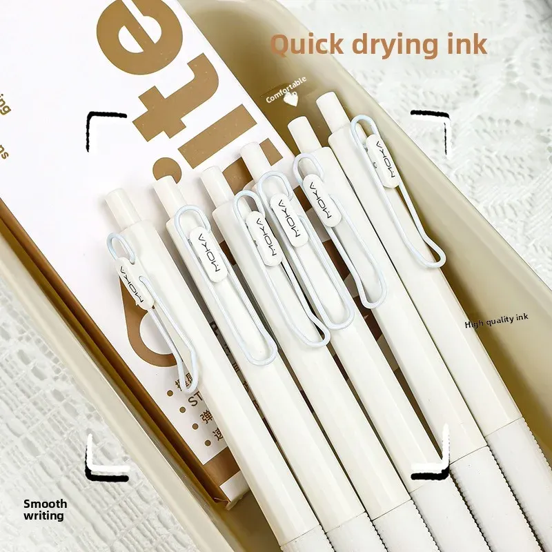 Creative Quick-Drying Black Ink Signature Pen Set - Ideal for Students & Office Use, Smooth Writing Neutral Pen Stationery showcase 2