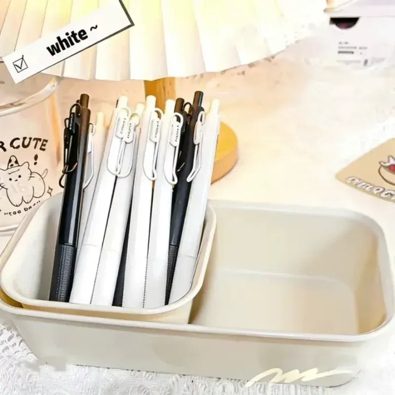 Creative Quick-Drying Black Ink Signature Pen Set - Ideal for Students & Office Use, Smooth Writing Neutral Pen Stationery thumbnail 5