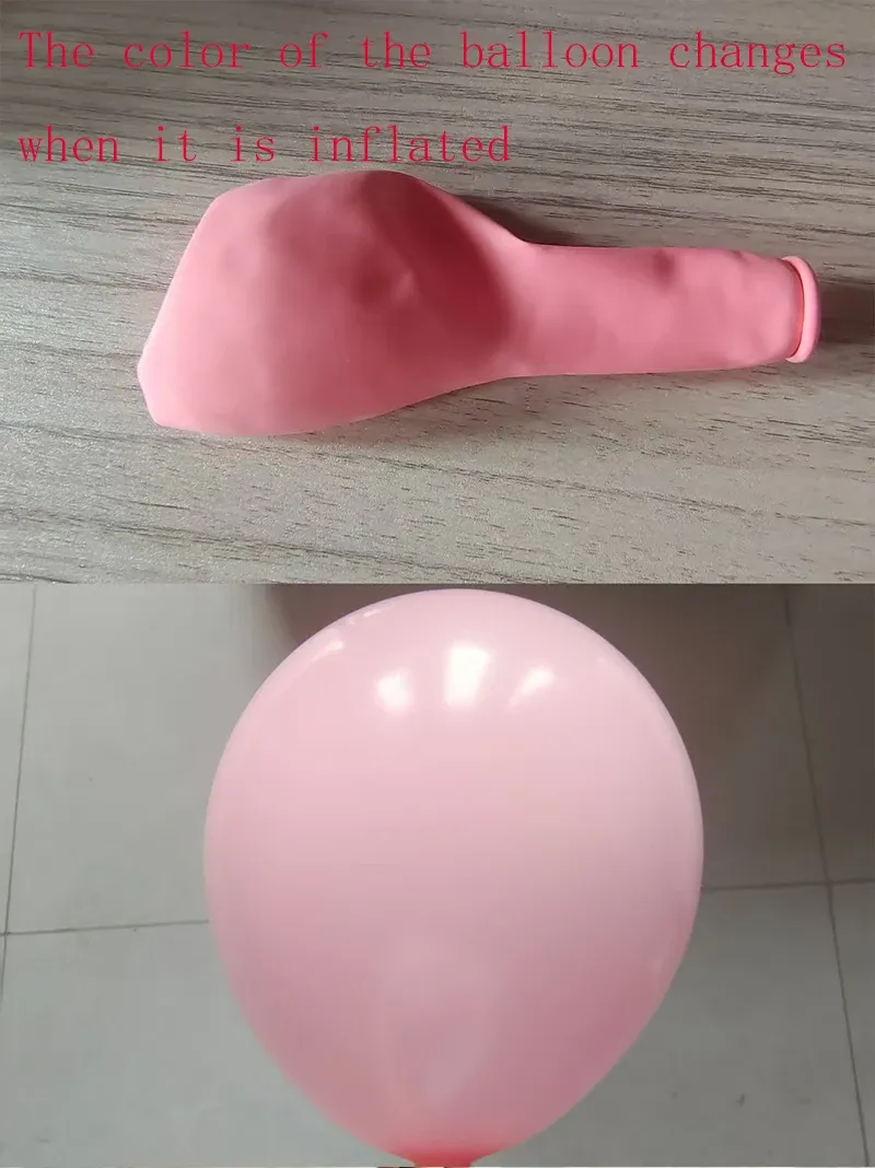 50PCS Macaron Pink Purple Metal Confetti Balloon Set for Weddings, Birthdays, Indoor & Outdoor Party Decorations showcase 2