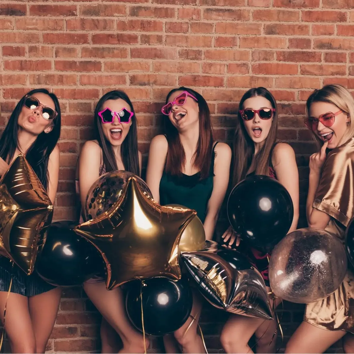 12 Inch Black Latex Balloons - Pack of 5-100 - Ideal for Weddings, Birthdays, Baby Showers, Anniversaries & Party Decorations showcase 2