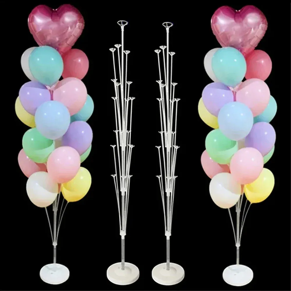 Runto Birthday Balloon Stand Kit - Arch Frame with Base and Pole for Wedding, Party Decorations, Event Decor - Reusable Party Supplies thumbnail 1
