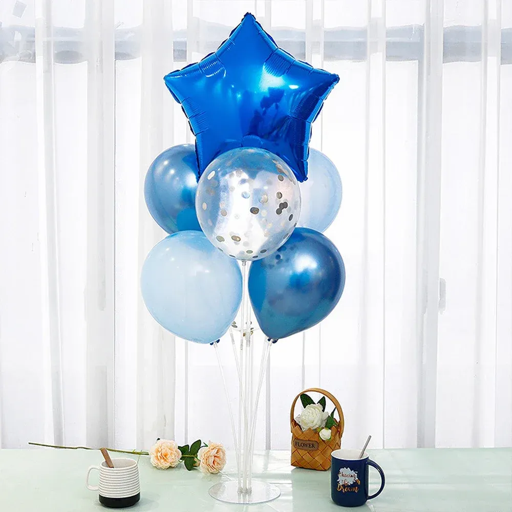 Runto Birthday Balloon Stand Kit - Arch Frame with Base and Pole for Wedding, Party Decorations, Event Decor - Reusable Party Supplies thumbnail 6