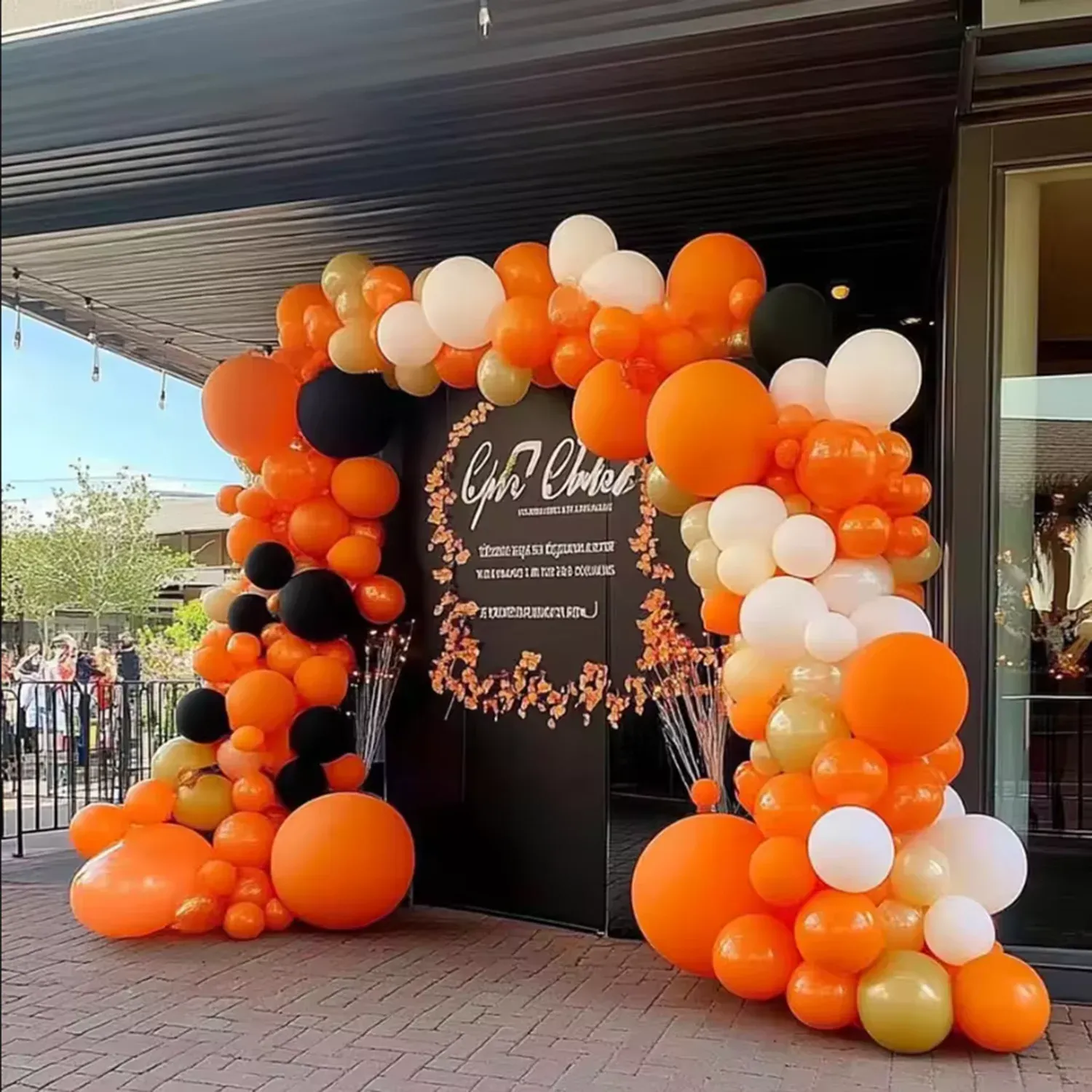 12-Inch Orange Latex Balloons (5-100pcs/Pack) - Ideal for Weddings, Birthdays, Baby Showers, Anniversaries - Party Decorations & Favors thumbnail 5