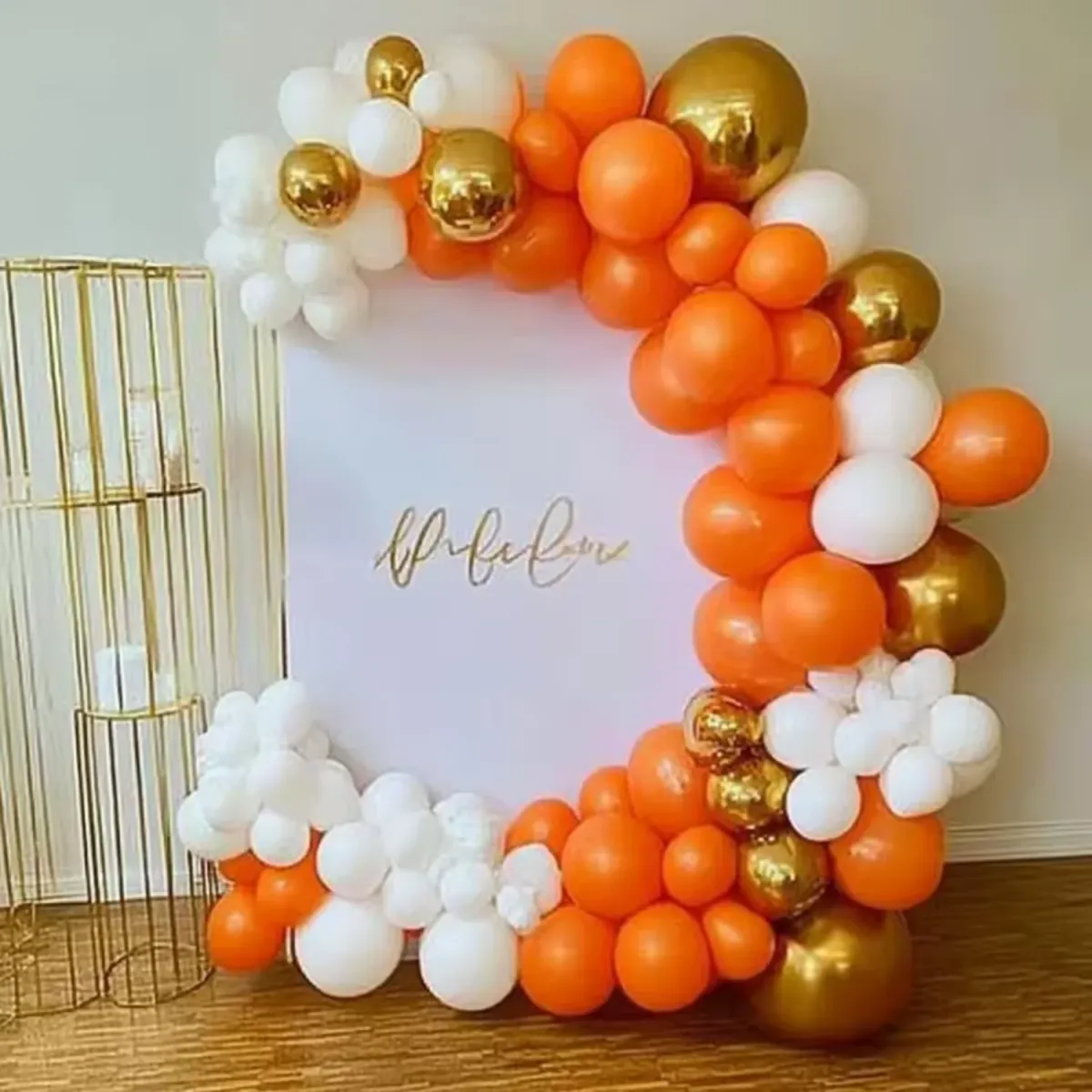 12-Inch Orange Latex Balloons (5-100pcs/Pack) - Ideal for Weddings, Birthdays, Baby Showers, Anniversaries - Party Decorations & Favors showcase 2