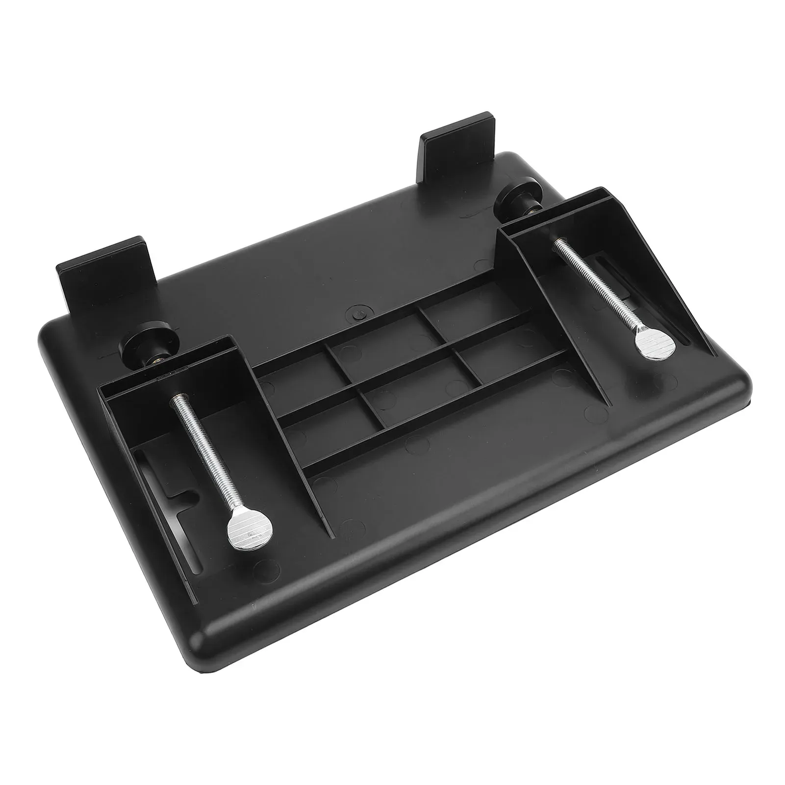 Space-Saving Bedside Shelf with Cable Management - T-Shaped Nightstand Tray for Dorms & Small Rooms, Holds Laptops & Essentials thumbnail 5