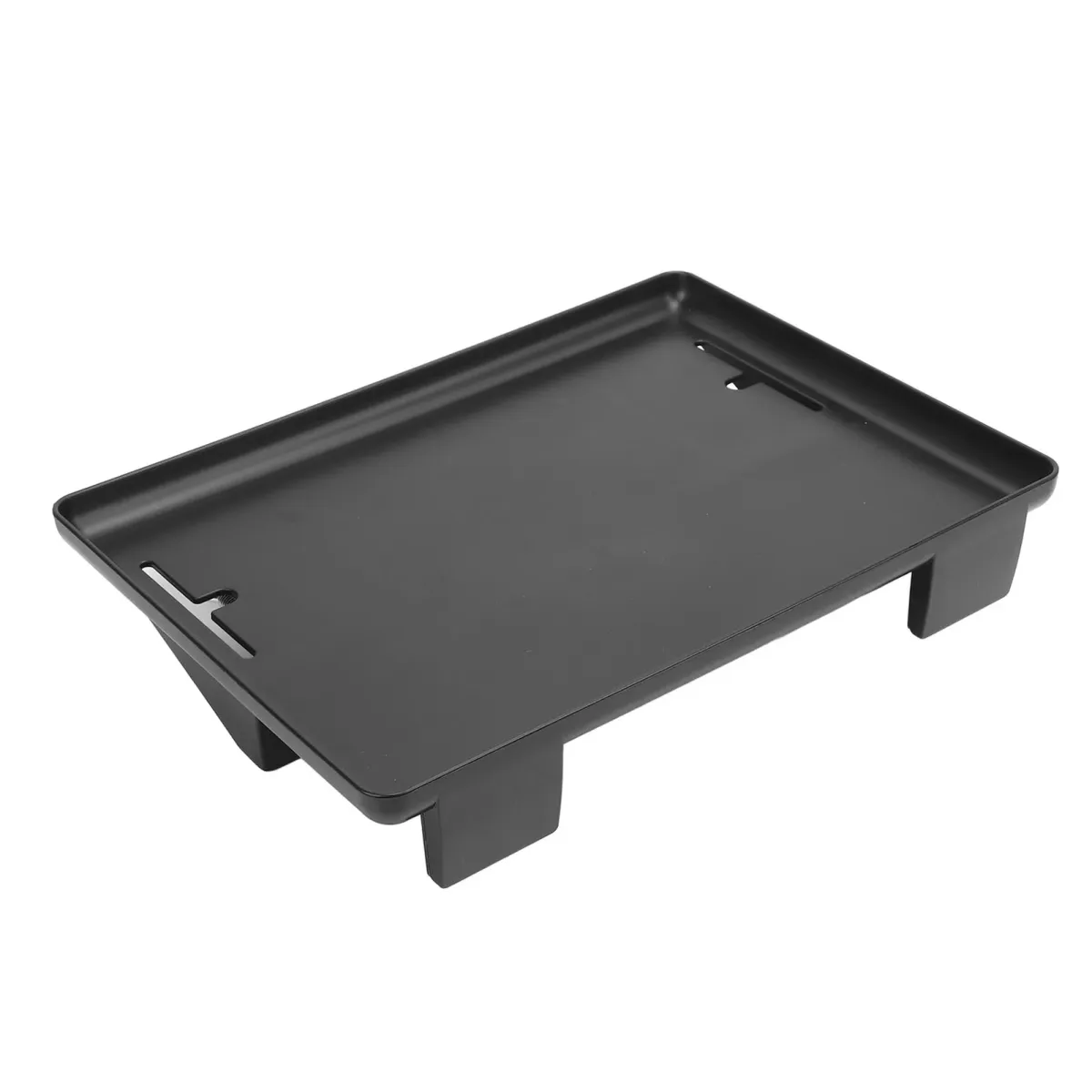 Space-Saving Bedside Shelf with Cable Management - T-Shaped Nightstand Tray for Dorms & Small Rooms, Holds Laptops & Essentials showcase 7