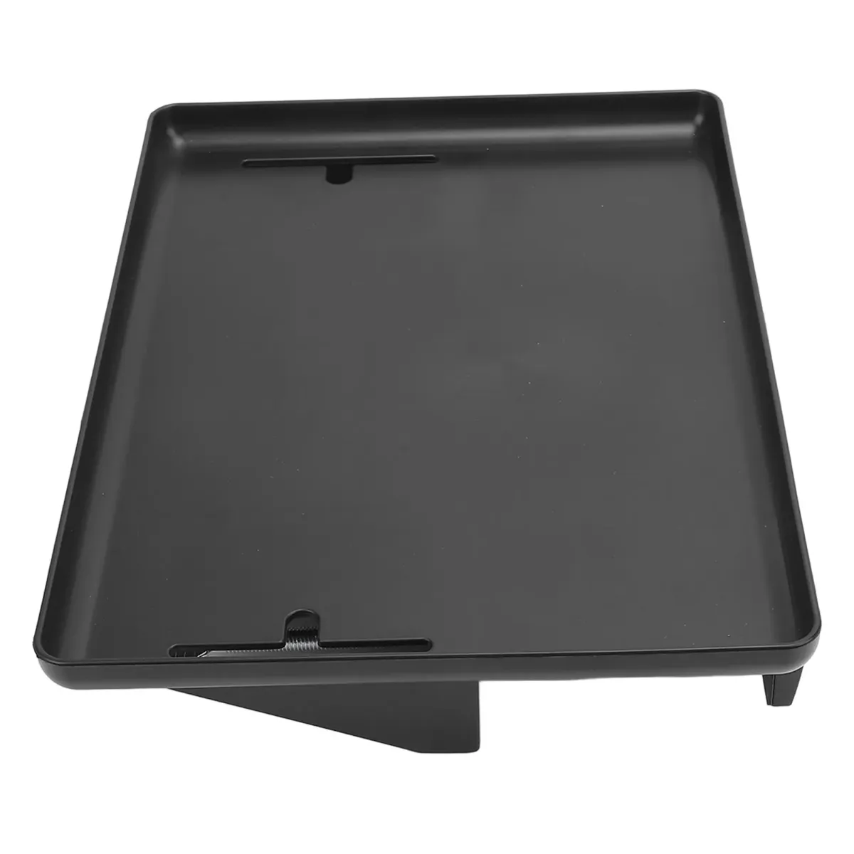 Space-Saving Bedside Shelf with Cable Management - T-Shaped Nightstand Tray for Dorms & Small Rooms, Holds Laptops & Essentials showcase 3
