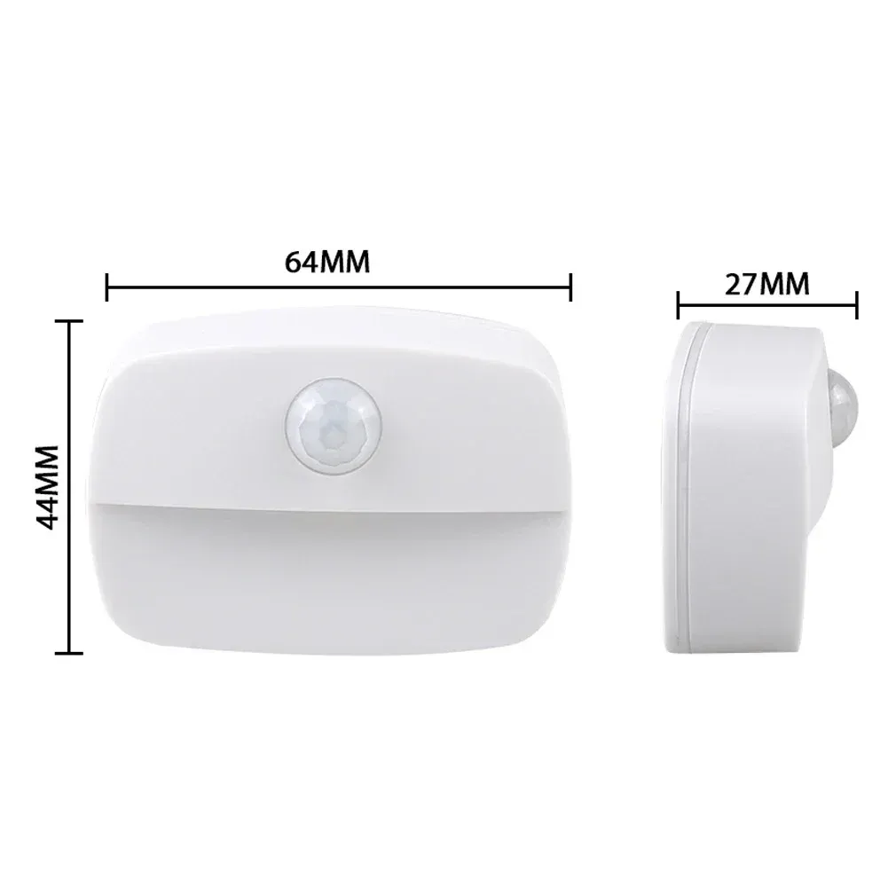 Rechargeable Motion Sensor LED Night Light with Magnetic Mount - Warm White, USB Powered, Eye-Friendly for Bedroom, Cabinet, Drawer, Hallway, Stairs showcase 40