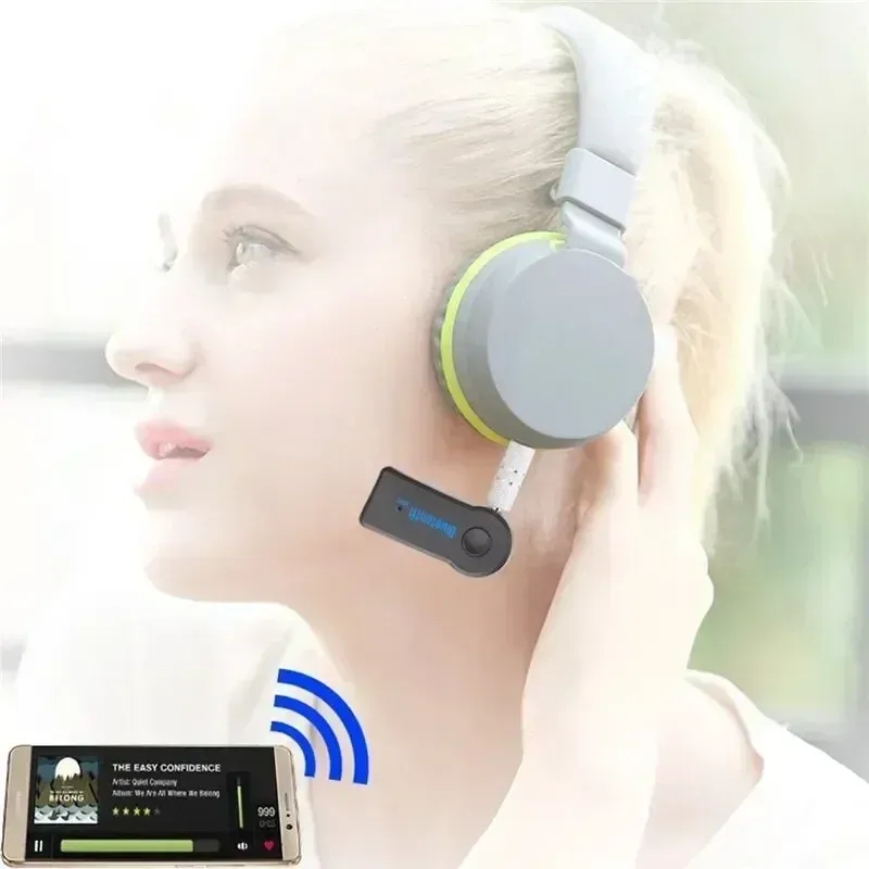 Wireless Bluetooth 5.0 AUX Car Audio Receiver Adapter with 3.5mm Jack for Hands-Free Calls and Stereo Music Streaming thumbnail 6