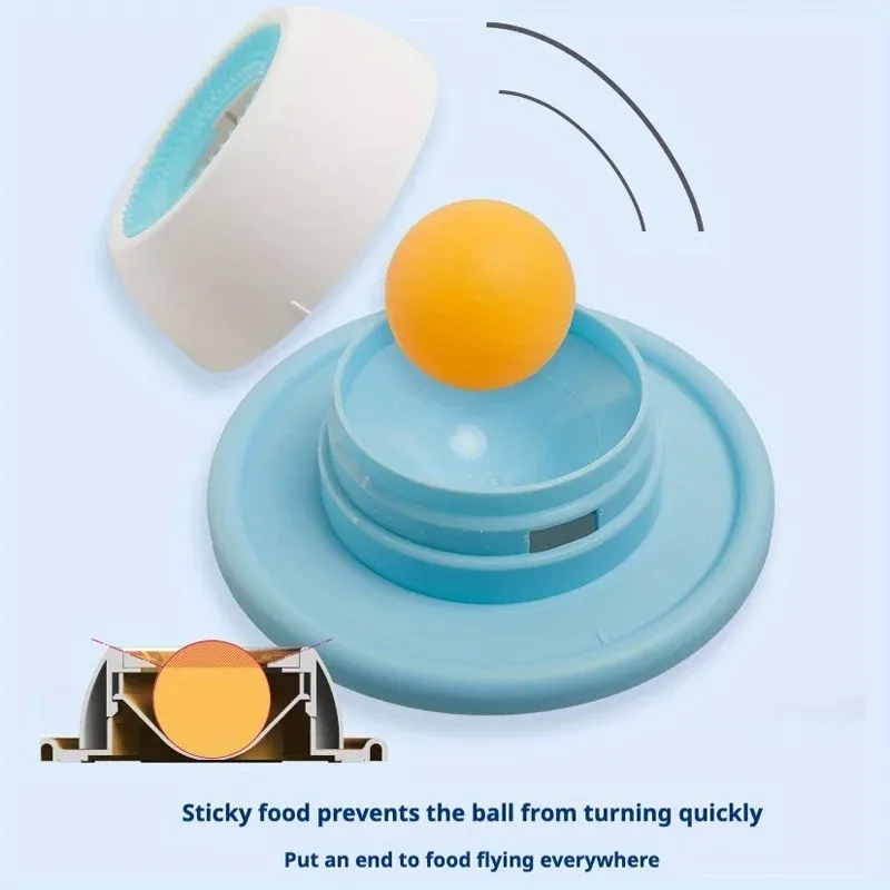 Slow Feeder Licking Plate for Cats & Dogs - Wet Food, Yogurt, Snack Dispenser, Non-Slip Base, Promotes Healthy Digestion for Pets thumbnail 2