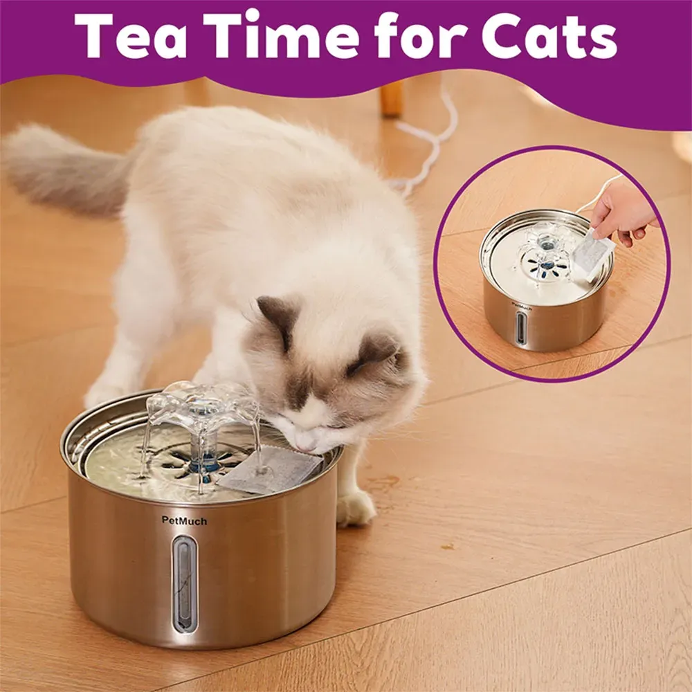 15 Pack Natural Catnip Tea Bags for Cats - Promotes Digestion, Appetite, and Active Play - Dental Health & Hairball Control - Toy & Water Additive showcase 5