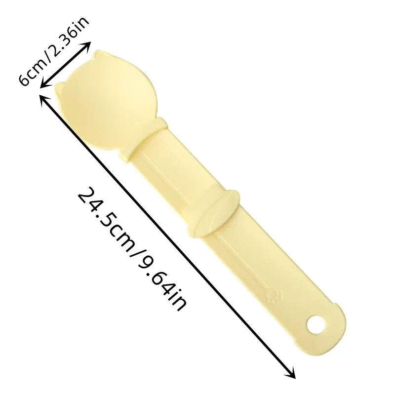 Cat Strip Feeder Spoon - Squeeze Dispenser for Wet Food & Treats, Mess-Free Pet Feeding Tool, Candy Color, 24.5cm showcase 6