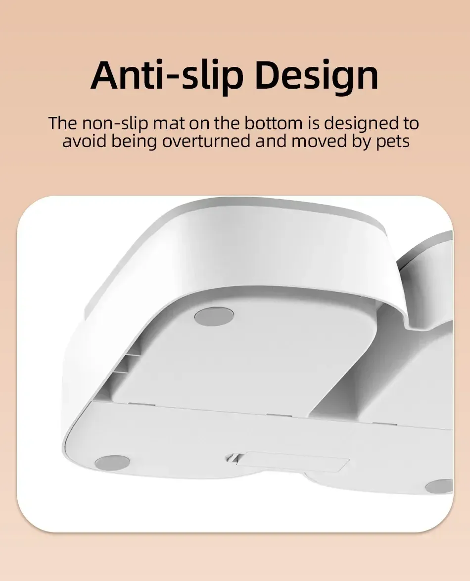 Automatic Dual Bowl Pet Feeder for Dogs & Cats | Timed Wet/Dry Food Dispenser with Ice Pack & Alarm Clock | Portable & Easy Clean Pet Food Solution showcase 13