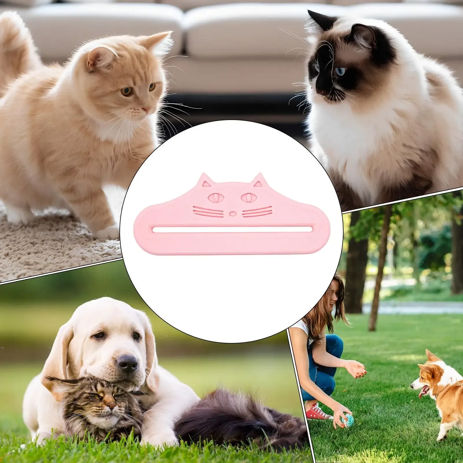Cat Food Pouch Squeezer Dispenser for Wet Treats - No-Drip Liquid Snack Spoon for Easy Feeding & Travel thumbnail 5