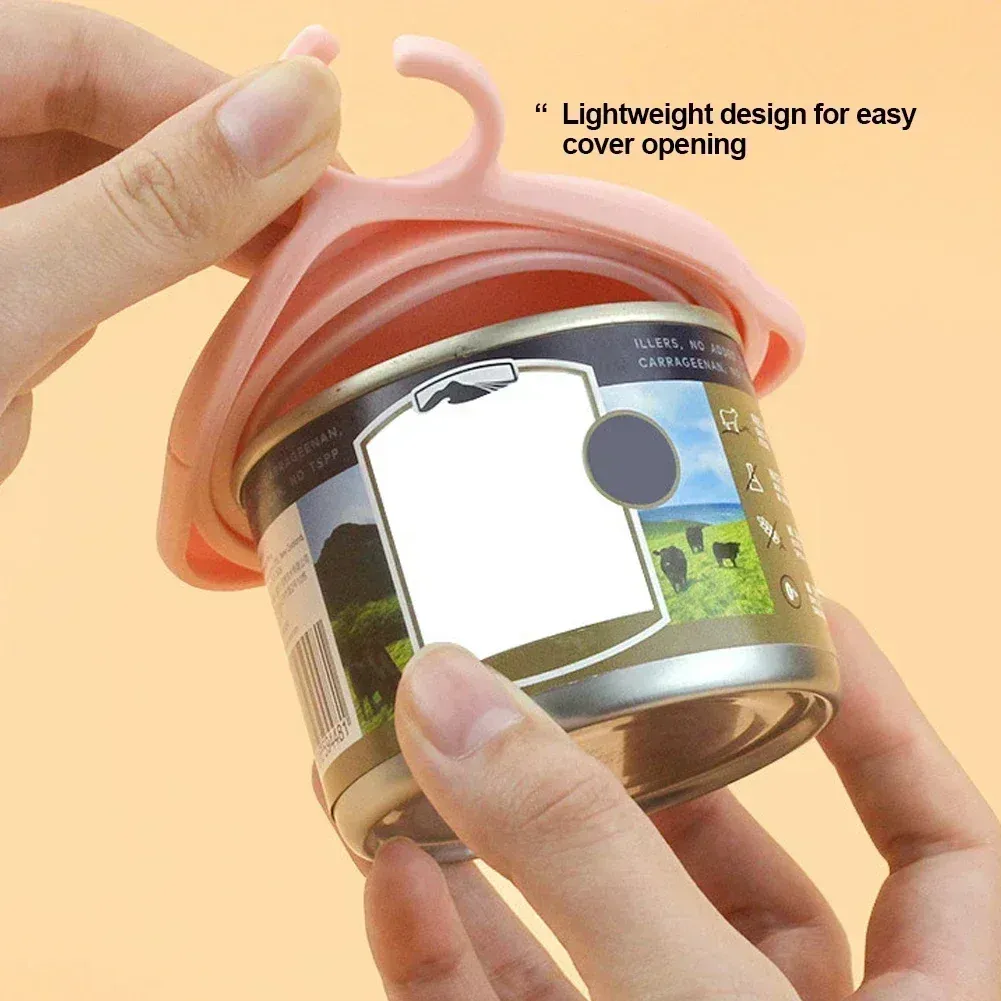 3-in-1 Pet Can Opener Spoon & Silicone Lid Set - Multi-functional Cat Paw Design for Wet/Dry Food Mixing & Storage - Ideal for Dogs & Cats showcase 7