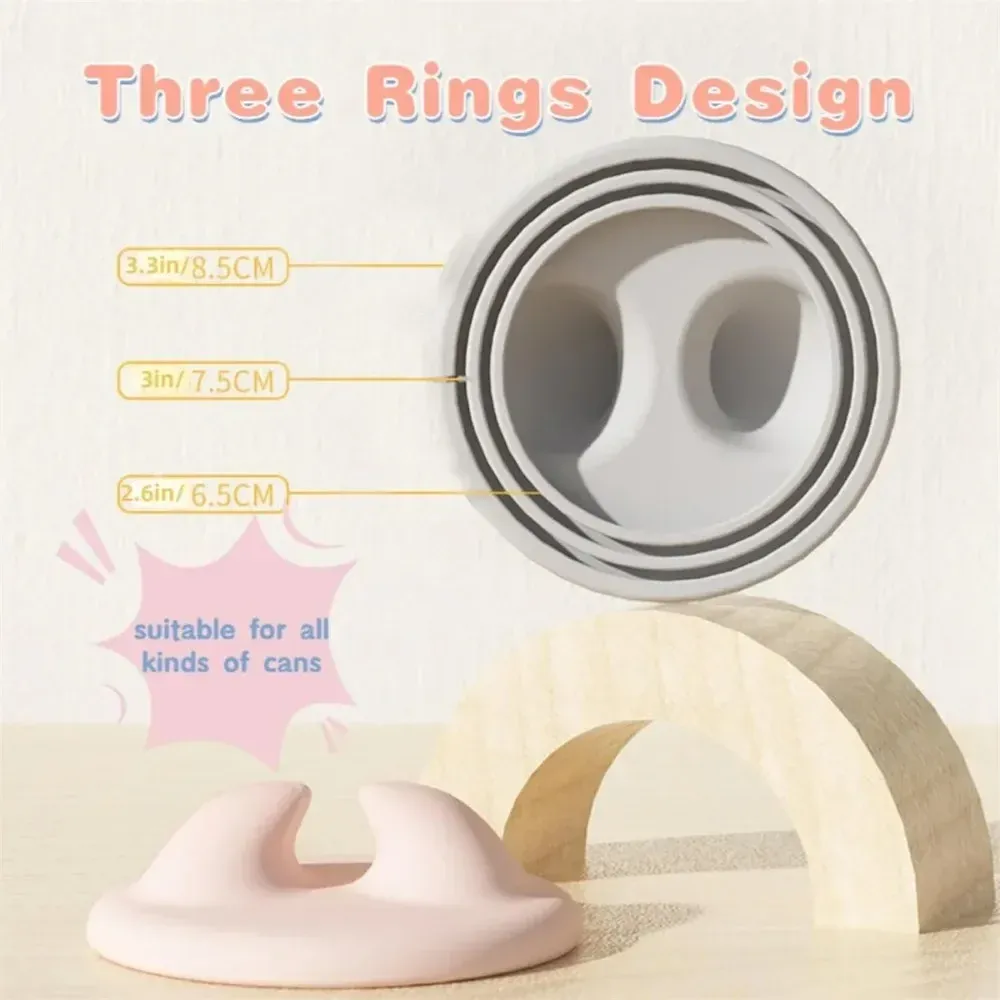 Pet Accessories Multifunctional Pet Dog Spoon Can Opener Wet Food Mixing Spoon Silicone Cat Can Sealing Cover Food Storage showcase 2