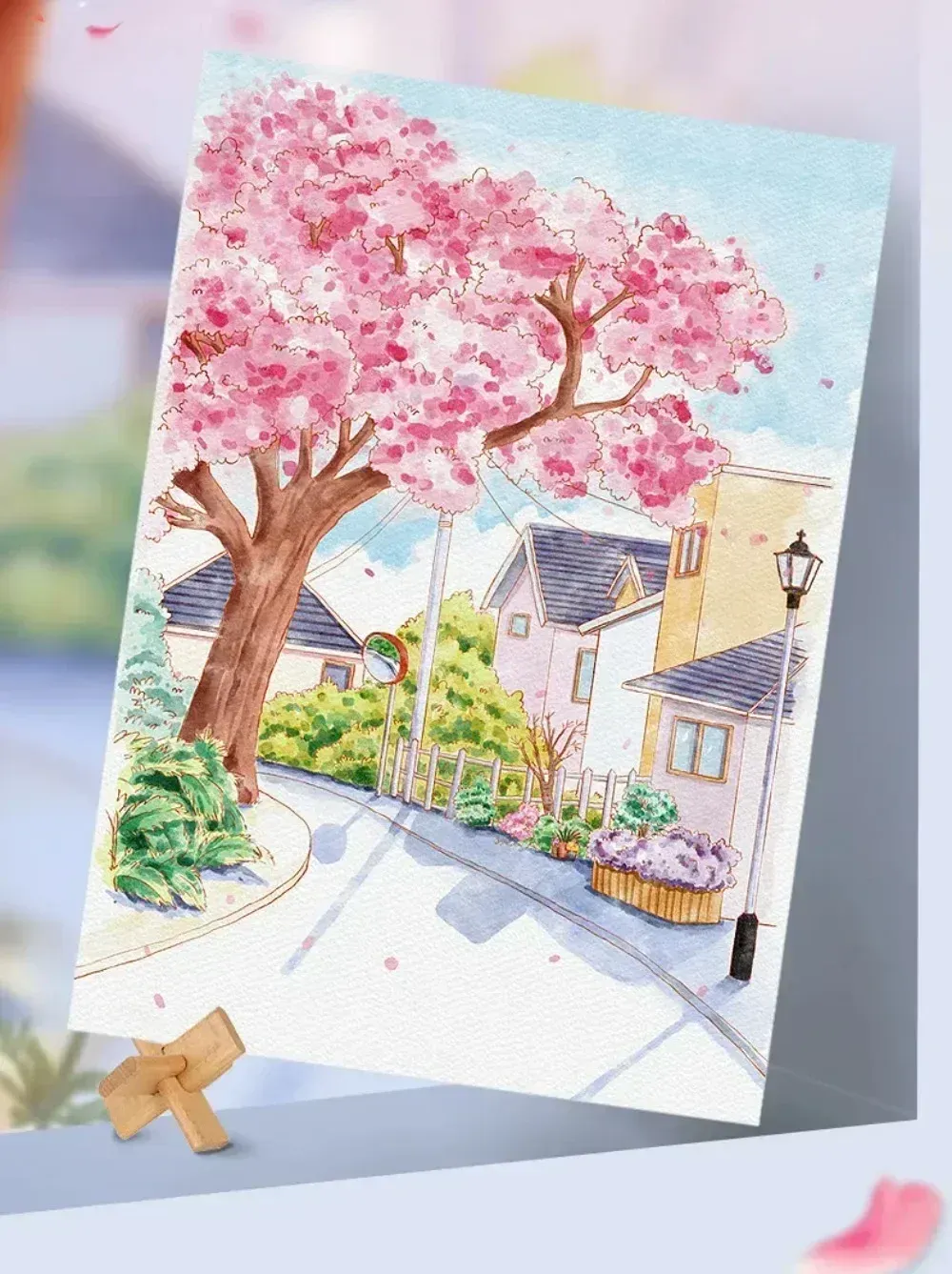 Portable Watercolor Painting Book for Kids & Beginners, 4 Sheets with Paint Brush, Gouache Art Set for Creative Drawing & Graffiti, Educational Stationery Toy showcase 3