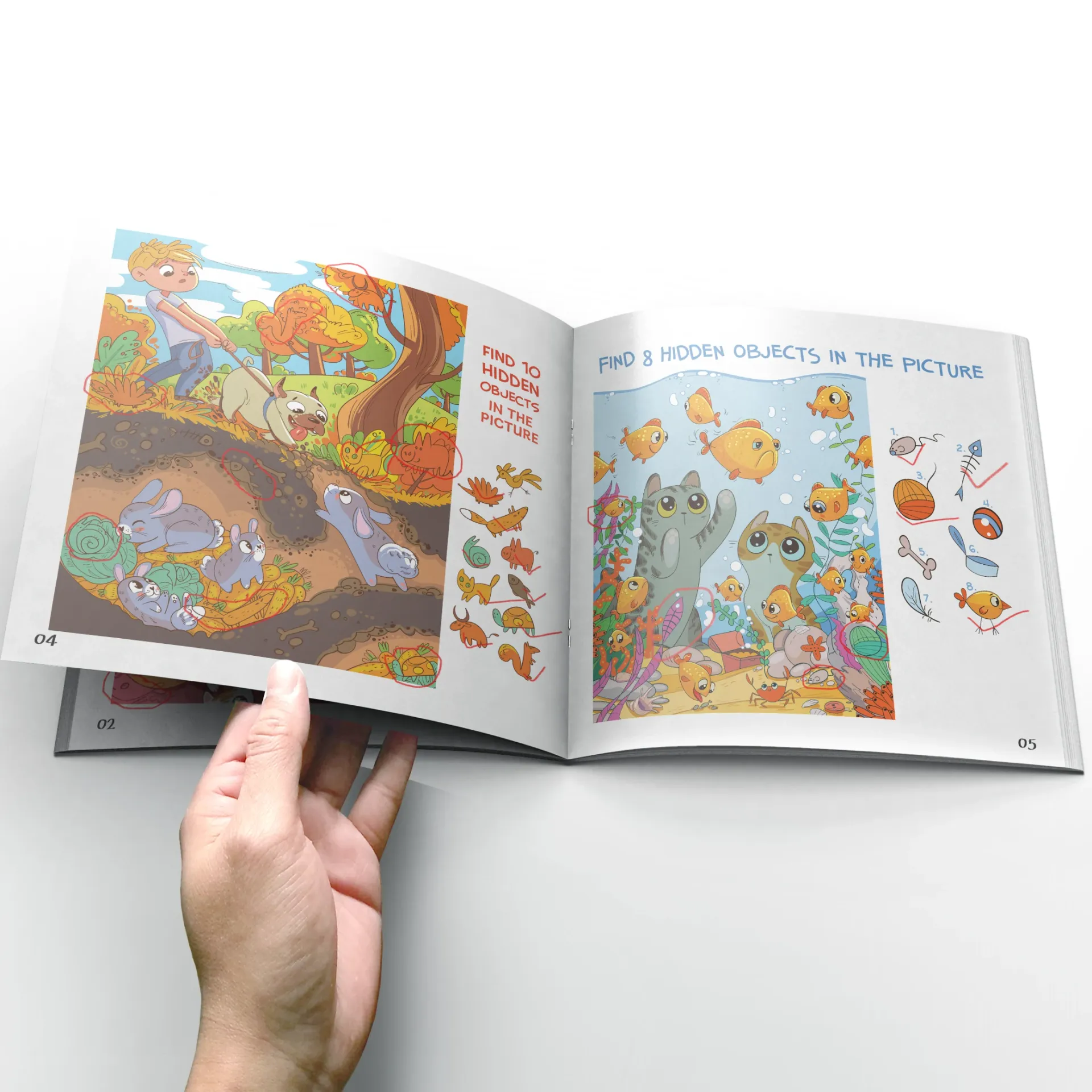 Hidden Object Picture Book for Kids: Develop Concentration Skills, Fun Educational Activity Book for Children Ages 4-8, Perfect for Travel and Quiet Time thumbnail 2