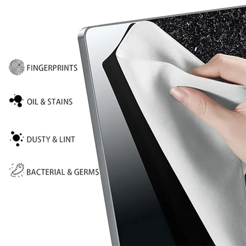 Microfiber Keyboard Cover & Screen Cleaner Kit for MacBook Pro 13/15/16 Inch - Dustproof, Anti-Static Laptop Protection thumbnail 4