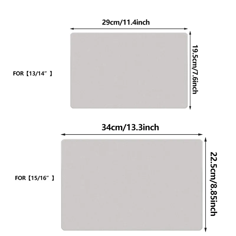 Microfiber Keyboard Cover & Screen Cleaner Cloth for MacBook Pro 13/15/16 Inch - Dustproof, Anti-Oil, Premium Cleaning Kit thumbnail 2