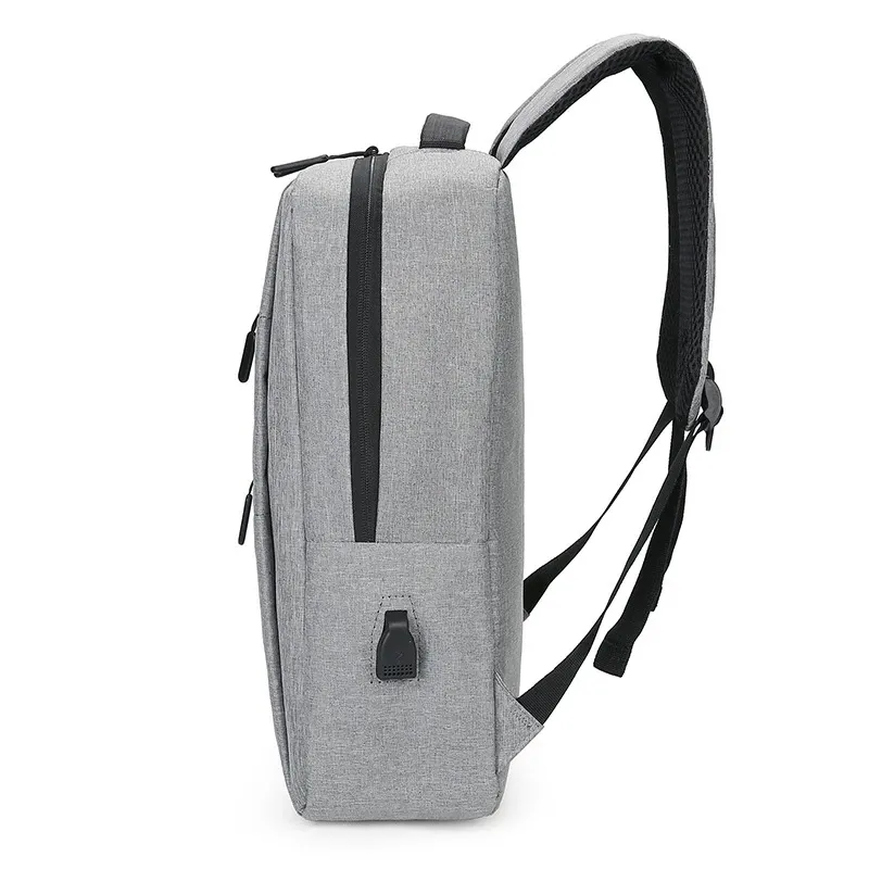 Multi-Layer Zippered Laptop Backpack for Men & Women, 13/14/15 Inch Business Travel Computer Bag, Durable & Stylish Professional Organizer thumbnail 4