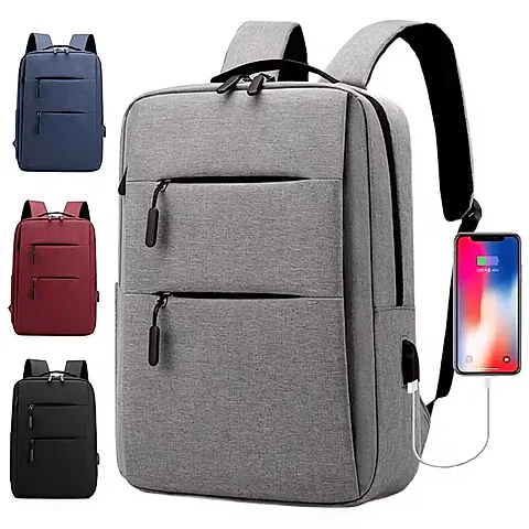 Multi-Layer Zippered Laptop Backpack for Men & Women, 13/14/15 Inch Business Travel Computer Bag, Durable & Stylish Professional Organizer